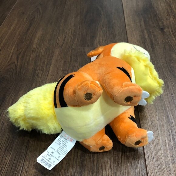 Vintage 1997 Pokemon Growlithe Plush Plushie  Doll 8 Inch New With Tags - Picture 7 of 9